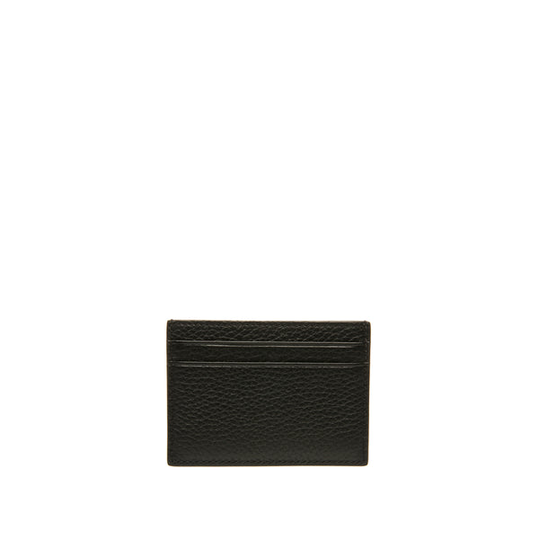Ribbon Card Holder | Card Holder | Black Leather