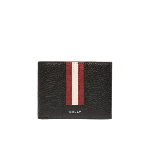 Ribbon | Bifold Wallet in Black Leather