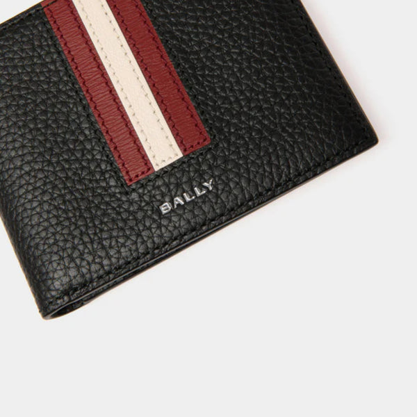 Ribbon | Bifold Wallet in Black Leather
