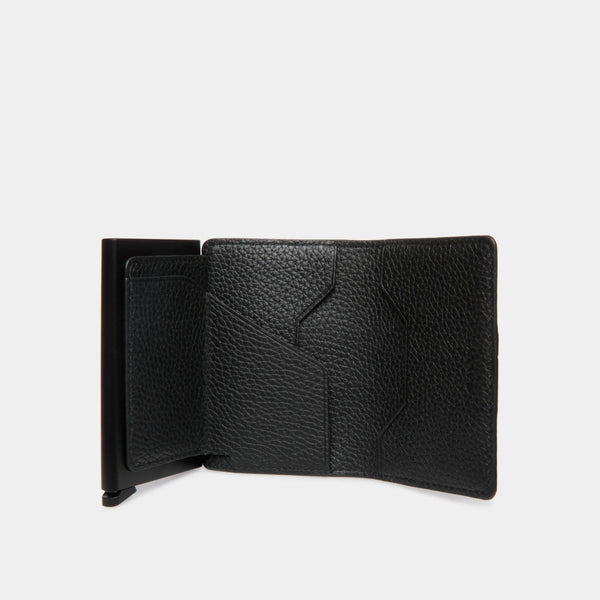 Ribbon | Smart Wallet in Black Leather