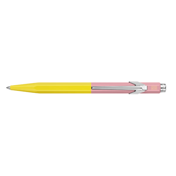 849™ PAUL SMITH Chartreuse Yellow & Rose Pink Ballpoint Pen – Special Edition