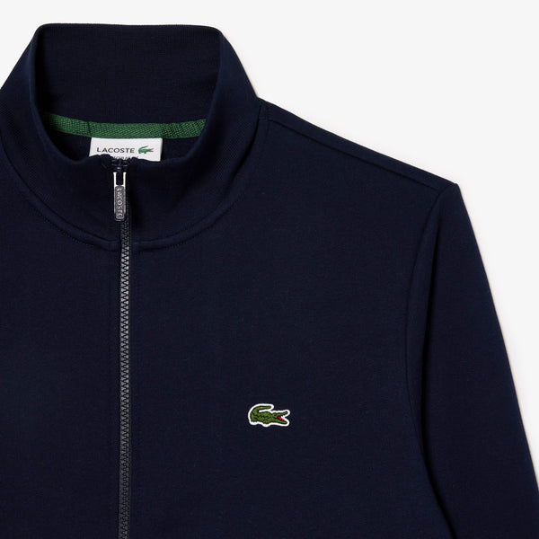 Zip-Up High Neck Fleece Sweatshirt | Men