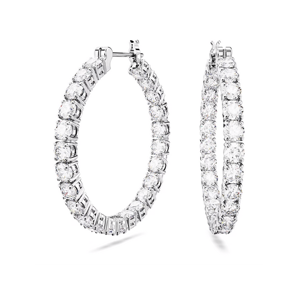 Matrix Hoop Earrings