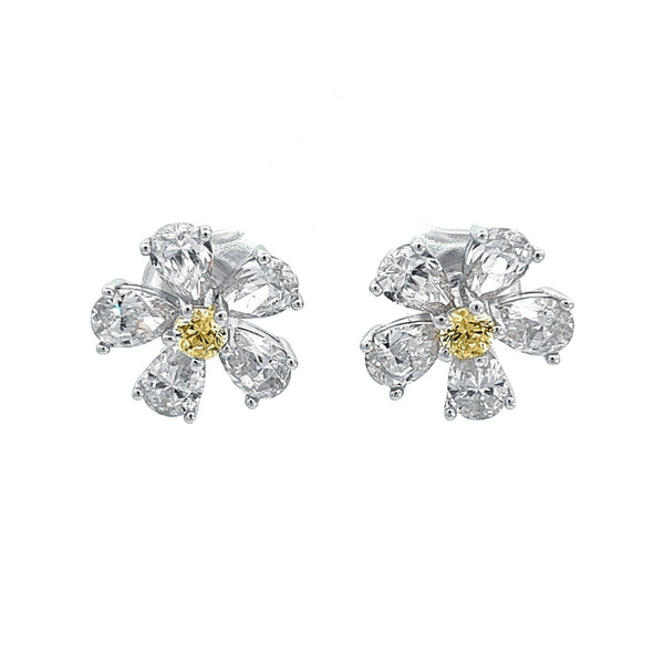 Beautiful flower studs Coloured Center