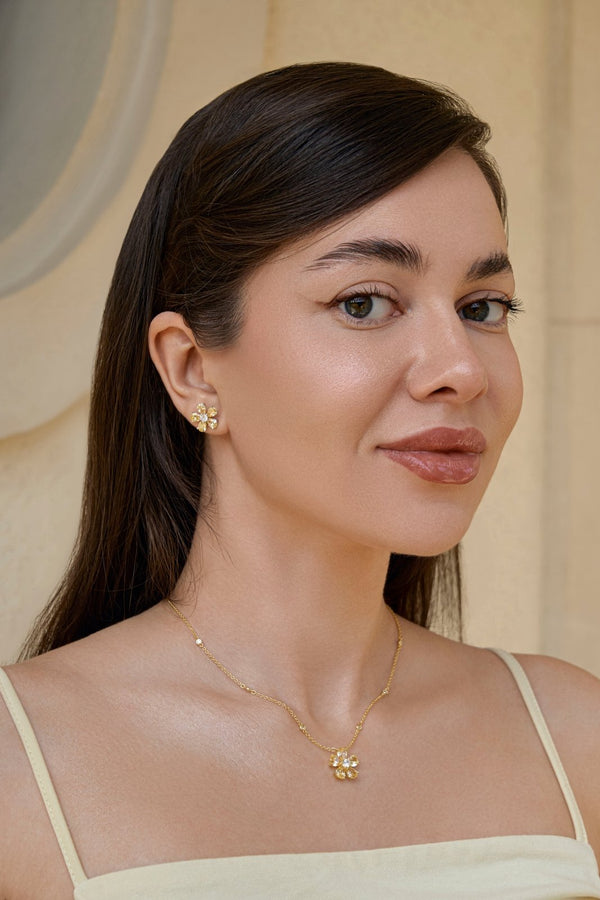 Blooming Petal Necklace