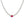 Classic Baguette Center Silver Choker