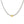 Classic Baguette Center Silver Choker