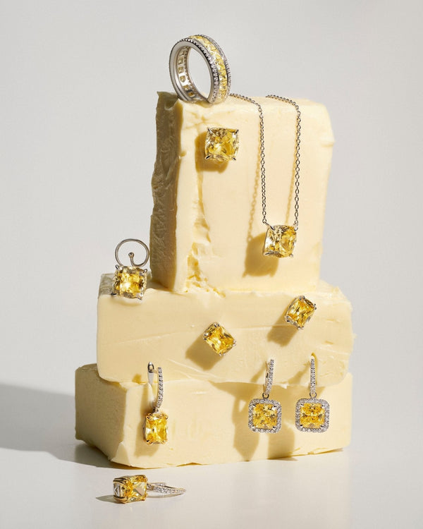 Classic Cushion Cut Necklace