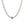 Classic Pear Center Tennis Silver Choker