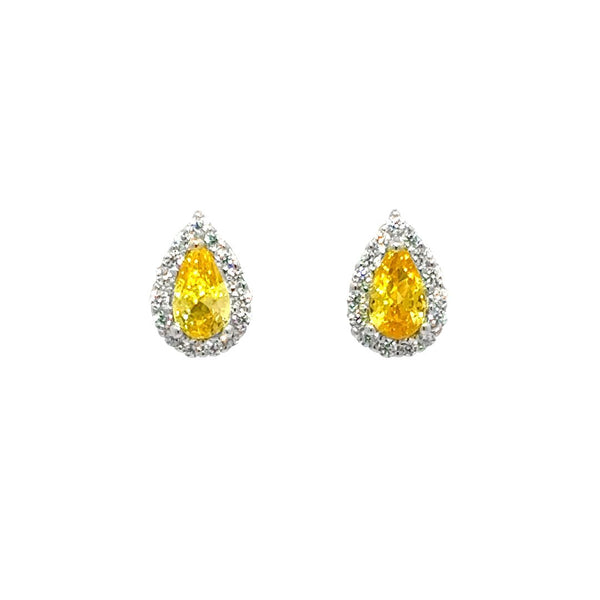 Classic Pear Studs