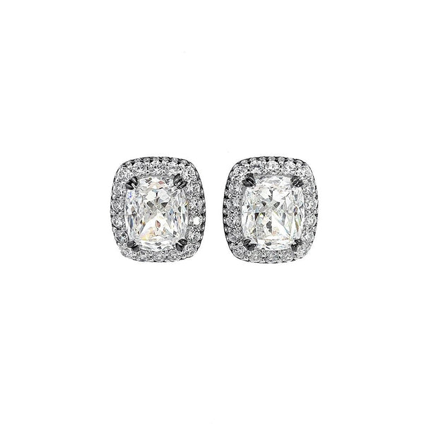 Festive Classy Cushion Cut Earrings