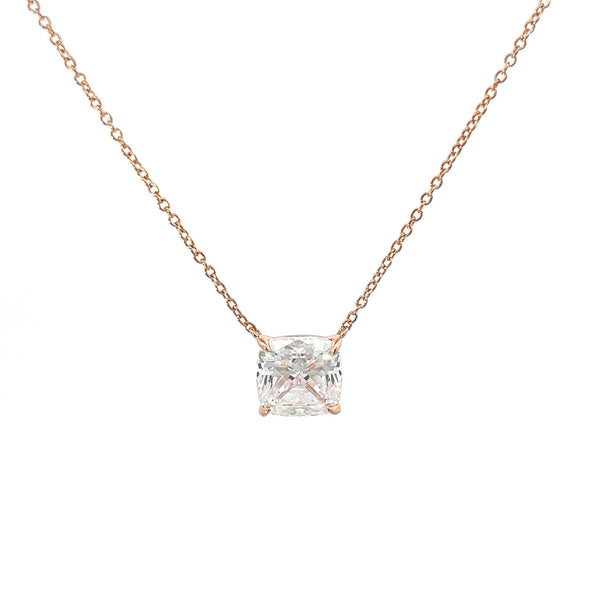 Classic Cushion Cut Necklace