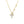 Daily White Cross Necklace 14.5 mm