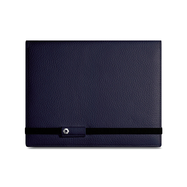 LÉMAN BLUE NIGHT leather notebook A5 Cover