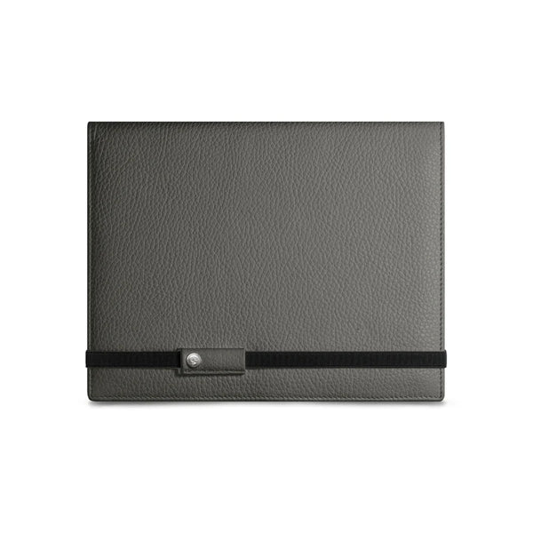 Caran d’Ache Léman™ Ebony Black Set – Pen + Grey Notebook