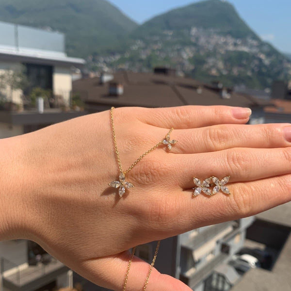 Floral Radiance Studs