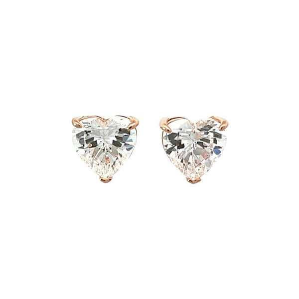 Heart Cut Studs
