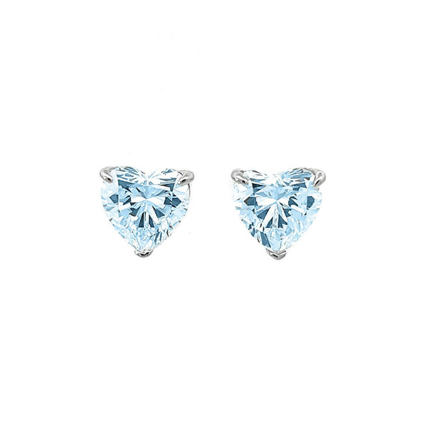 Heart Cut Studs