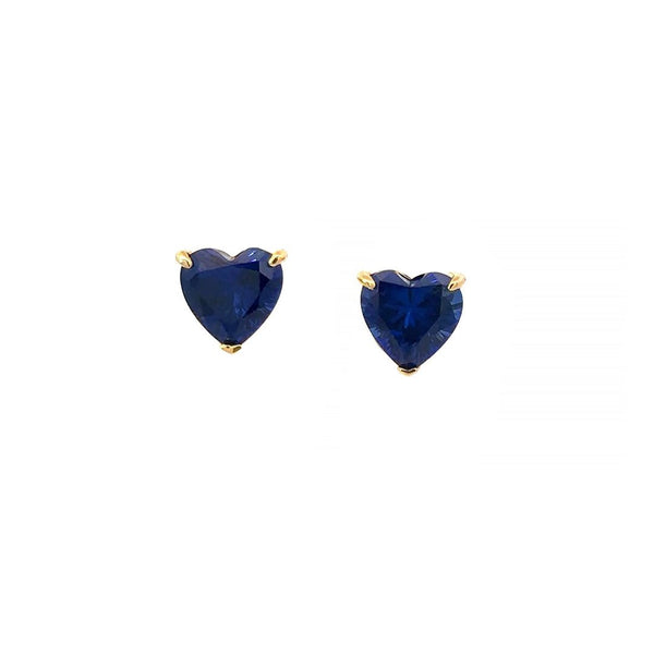 Heart Cut Studs