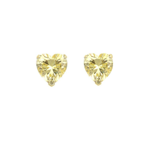 Heart Cut Studs