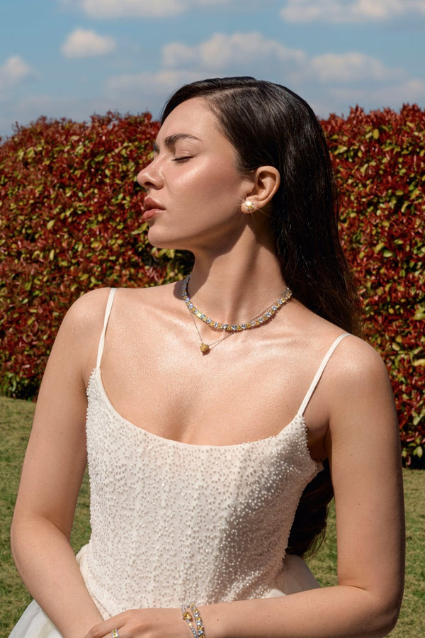 Heart Shaped Tennis Choker