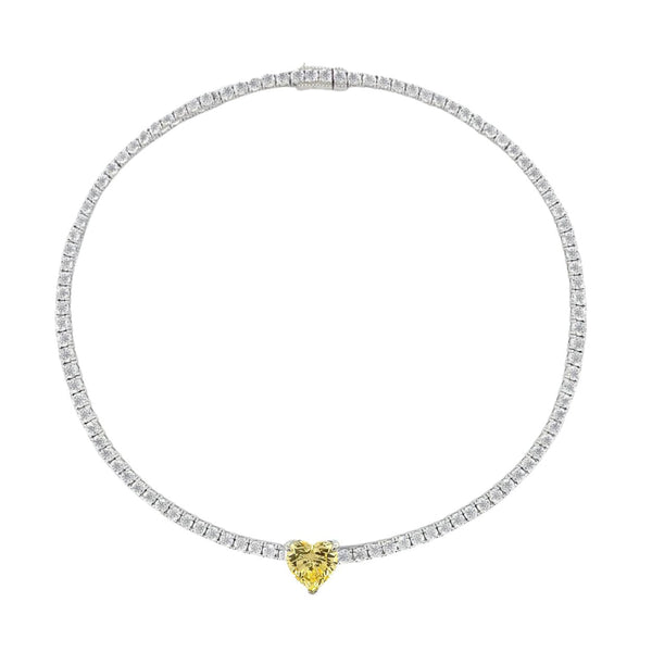 Heart Tennis Choker