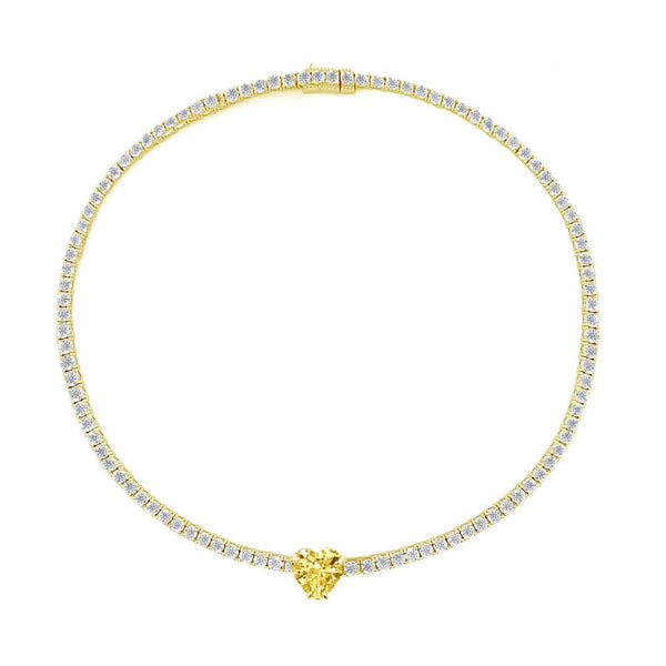 Heart Tennis Choker