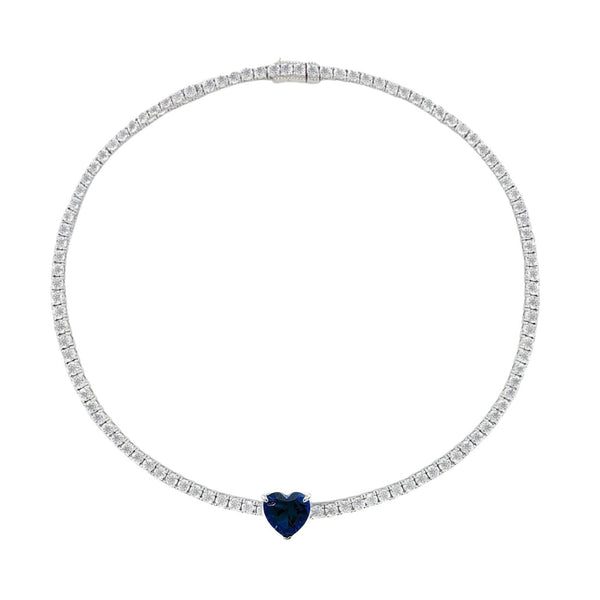 Heart Tennis Choker