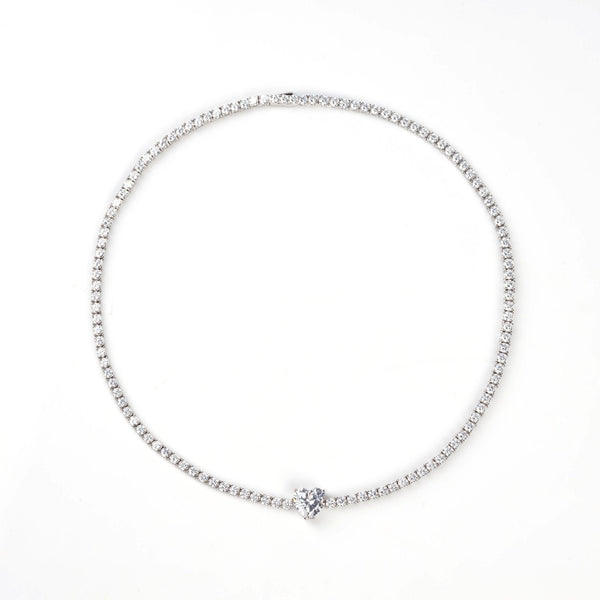 Heart Tennis Choker