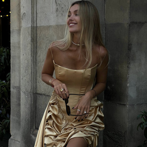 Oval Centred Tennis Silver Necklace