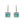 Square Leverback Earrings
