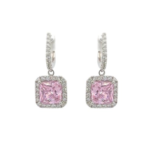 Square Leverback Earrings