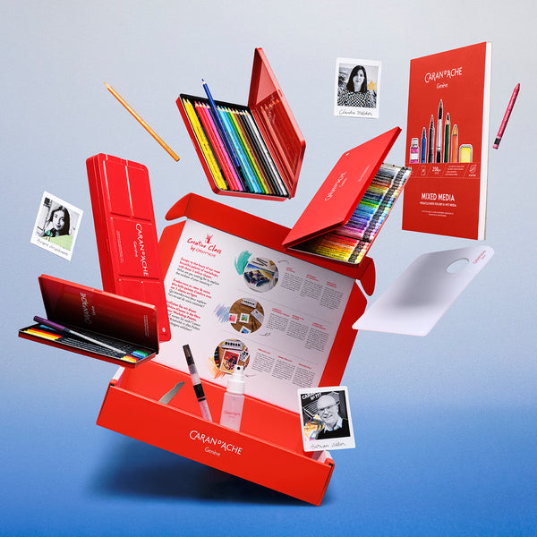 Assortment of products Creative Box + 3 online classes