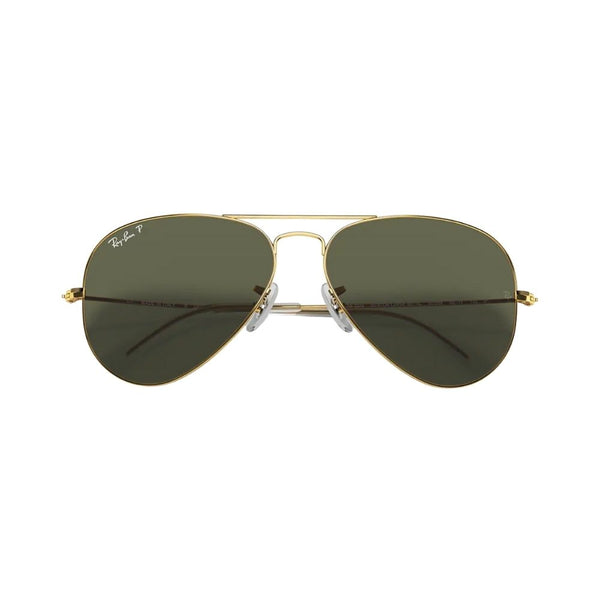 Aviator Large Metal Arista - Green Polarized | Crystal Polarized