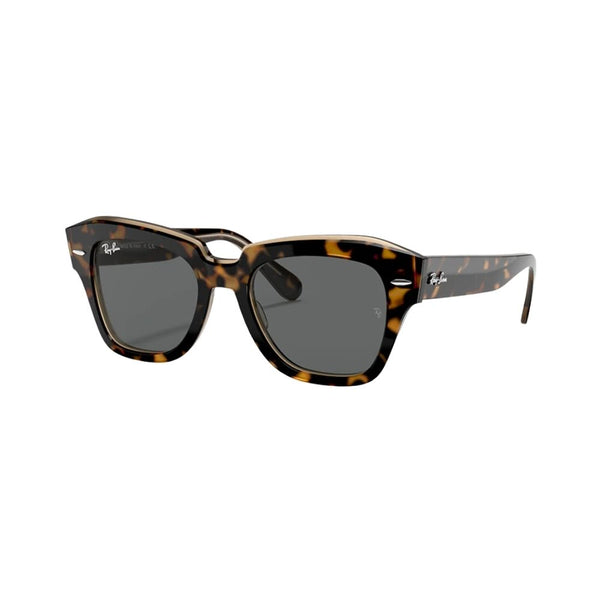 State Street Havana On Transparent Brown - Dark Grey | Crystal Standard