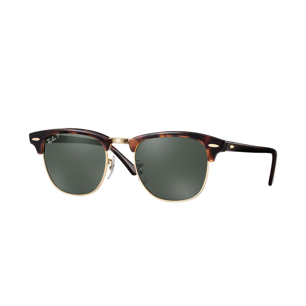 Clubmaster Red Havana - G-15 Green | Crystal Polarized