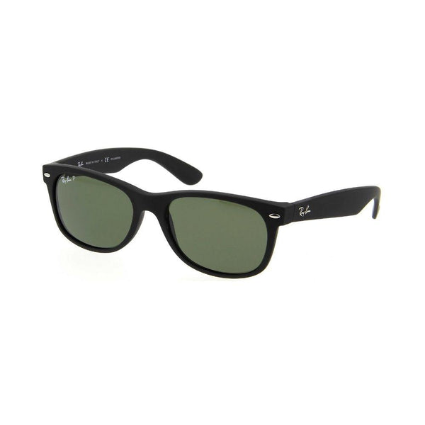 New Wayfarer Rubber Black - G-15 Green | Crystal Standard